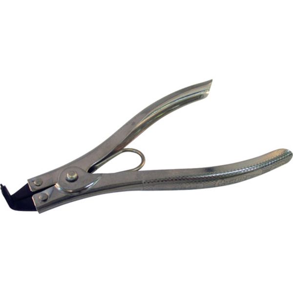 スナップリングプライヤー（爪固定型）軸用曲爪