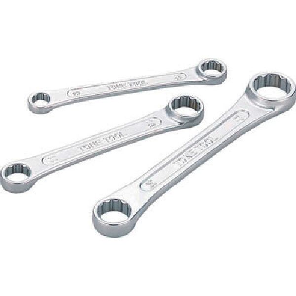 ショートめがねレンチ（ストレート）　１４Ｘ１７ｍｍ