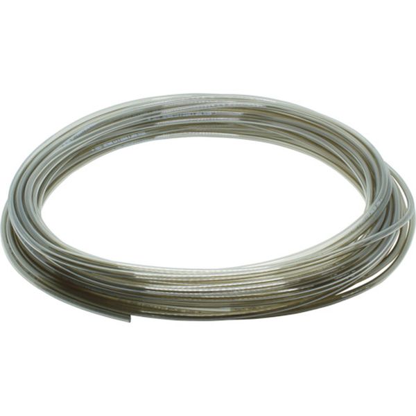 ソフトポリウレタンチューブ　クリアブラック　６×４ｍｍ　２０Ｍ