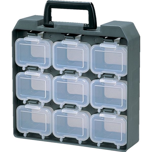 パーツ収納　ユニットケース（ウエストケース９個付）