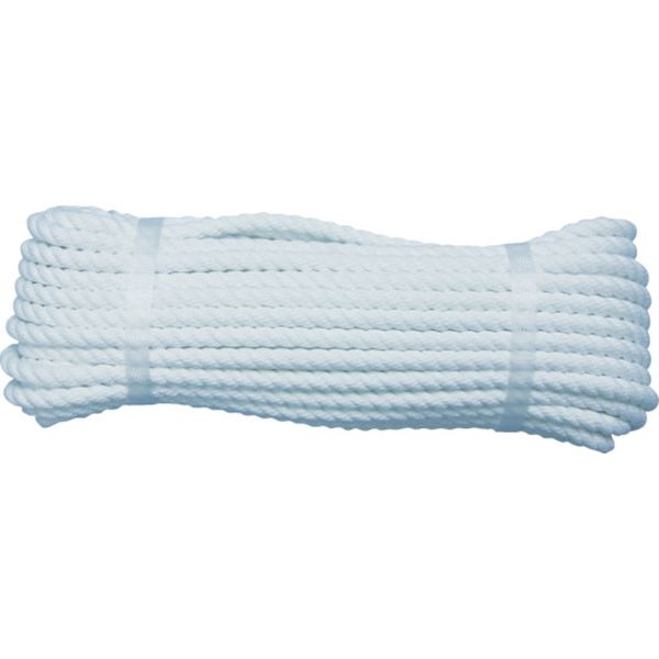 ロープ　ポリエステル作業用ロープ　９ｍｍ×２０ｍ