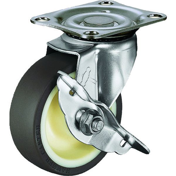 Ｓ型　オールステンレス　自在ＳＰ付ウレタンＢ車５０ｍｍ