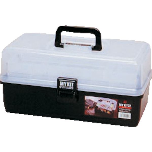 小物ケース　マイキット　３７０×２００×１８０　ブラック