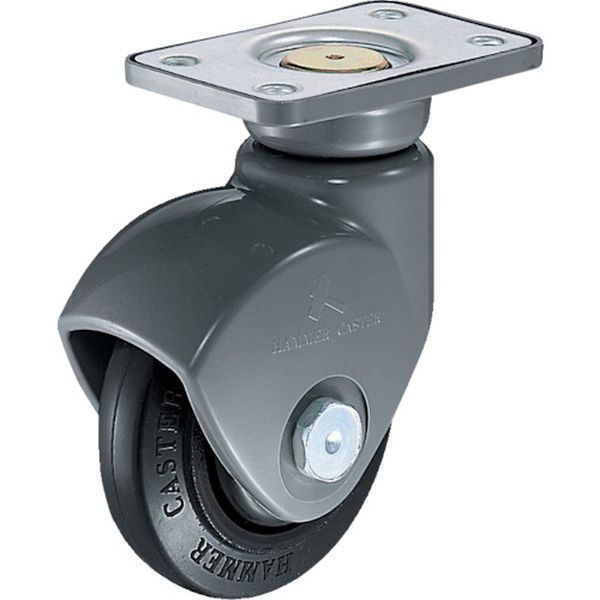 静音樹脂製　Ｓ型Ｅタイプ自在　ゴムＢ車１００ｍｍ