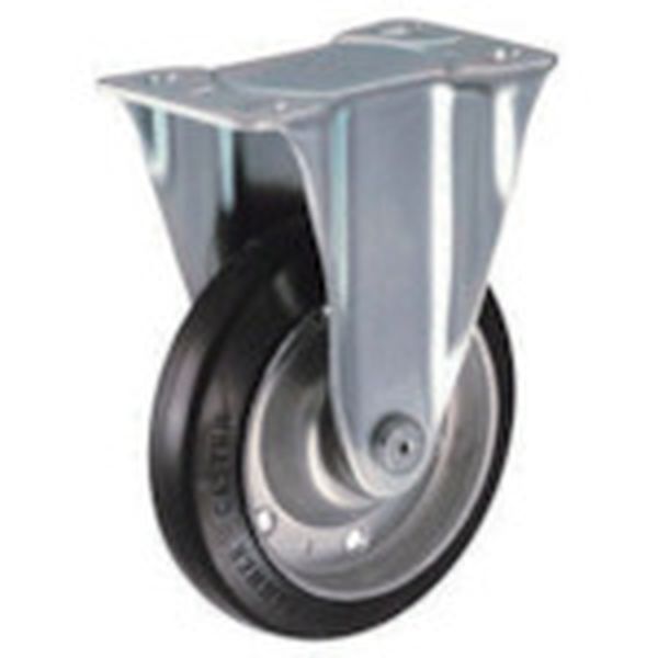 ４００Ｓ型固定　ゴム車１５０ｍｍ