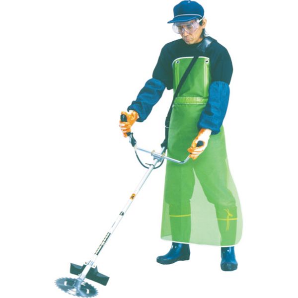 川西　メッシュ草刈り用スパット前掛