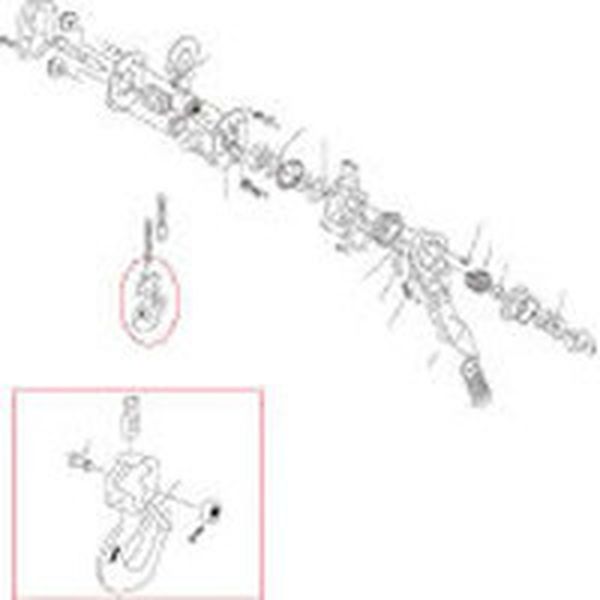 キトー　ＬＢ００８用部品　ツメグルマ