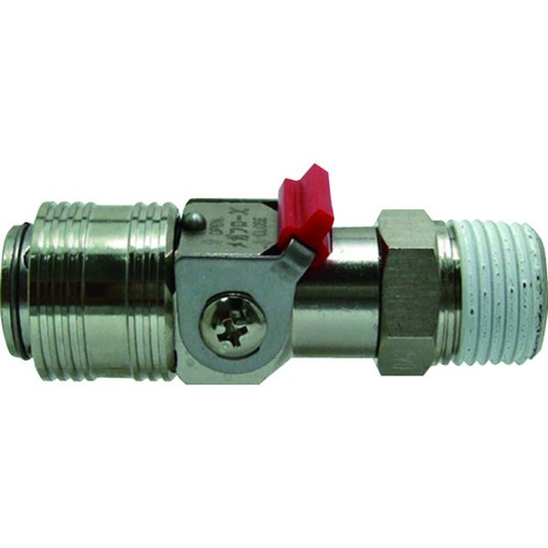 チヨダ　メガフローＸパージ付真鍮Ｒ１／２