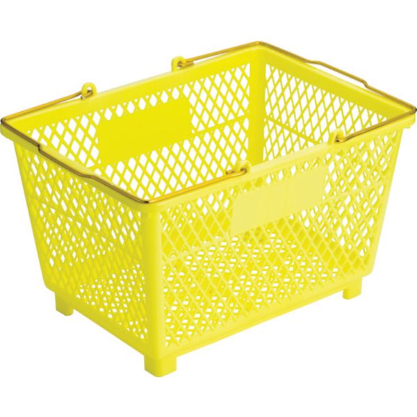 サンコー　スーパー篭（大）アルミＨ黄