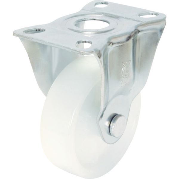 キャスターステンレス製固定車　１００径ナイロン車輪