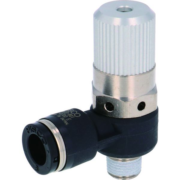 真空発生器　電磁弁直付エルボ