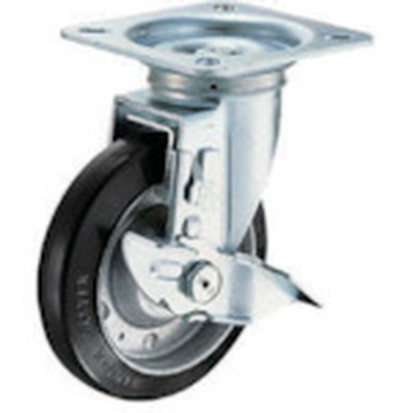 ４００Ｓ型　自在ＳＰ付　ゴム車１５０ｍｍ