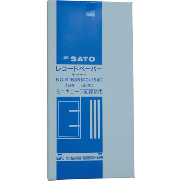 佐藤　ミニキューブ用記録紙（７日巻）