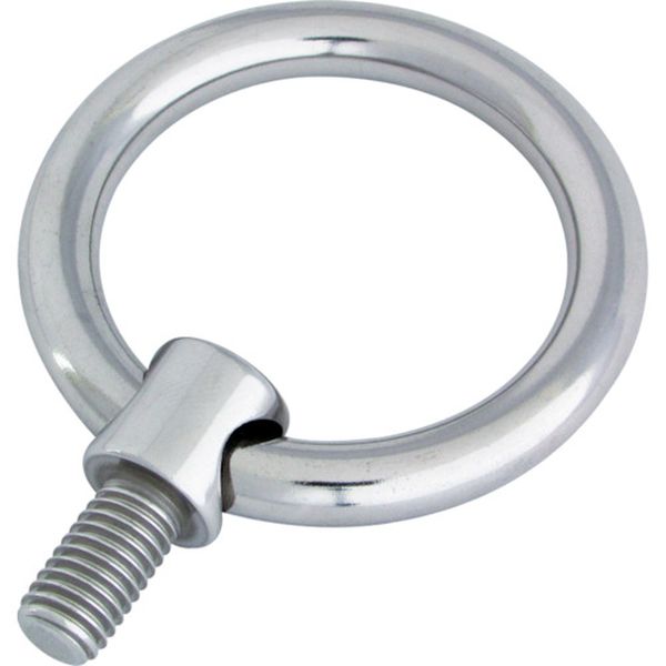 ステンレス　つば付リングボルト（ミリネジ）　捻子径Ｍ－１０