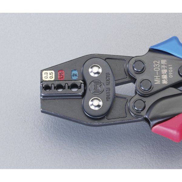 0.3 -2.0m2 圧着ペンチ(絶縁端子 スリーブ用)