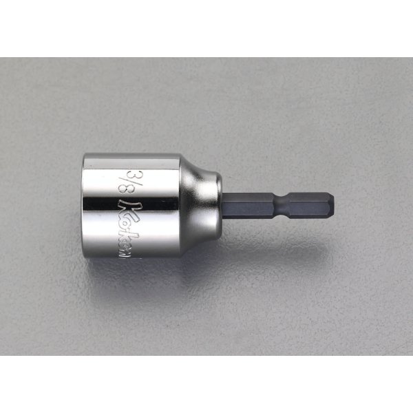 1/4"sq xW1/2" 全ねじソケット