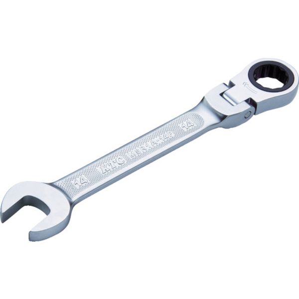 ラチェットコンビネーションレンチ（首振りタイプ）　１０ｍｍ