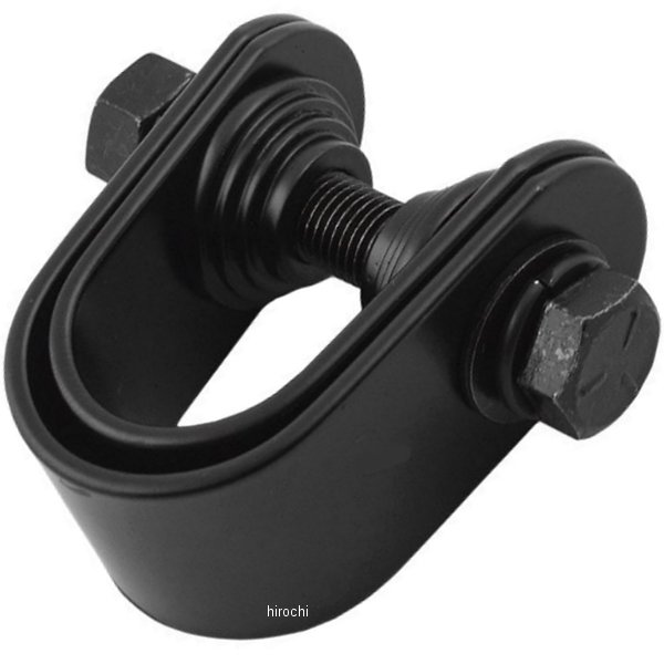 メーター用クランプ 1インチ-1.25インチバー 黒