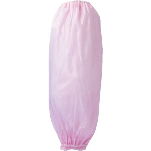 川西　　ビニール腕カバー　ピンク　１２Ｐ