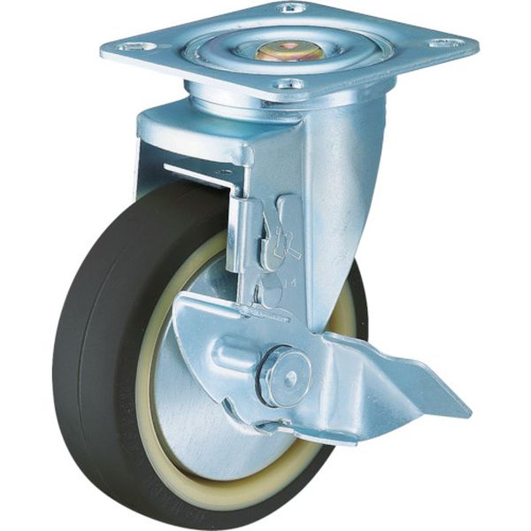 特殊鋼　熱処理金具　自在ＳＰ付　ウレタンＢ車　１００ｍｍ