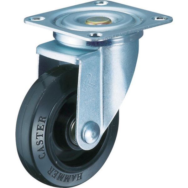 特殊鋼　熱処理金具　自在　ゴムＢ車　１５０ｍｍ