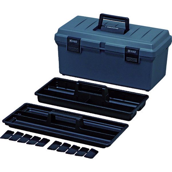 工具ケース　ハードケース　４７０×２４０×２３０　グレー