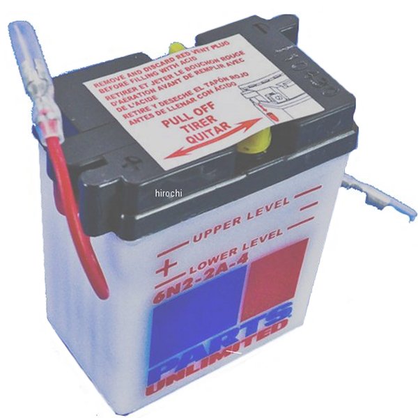 液別 バッテリー 開放型 6V R6N2-2A-3