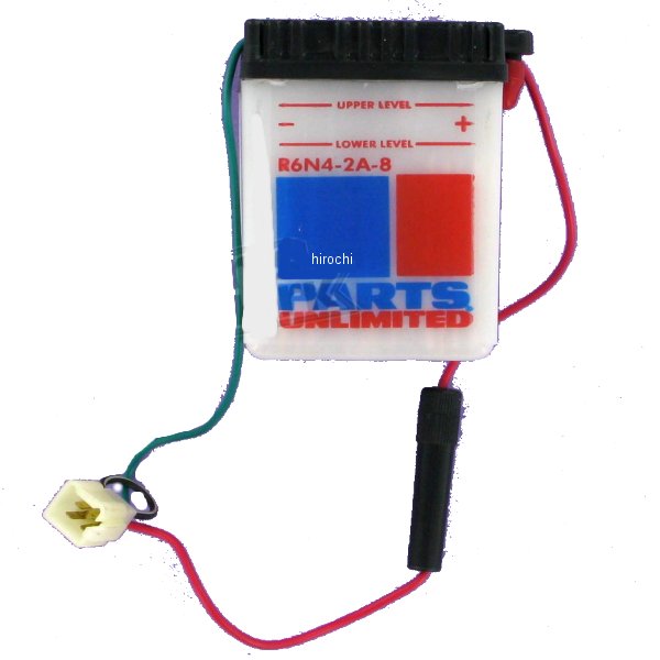 液別 バッテリー 開放型 6V Y6N4-2A-8