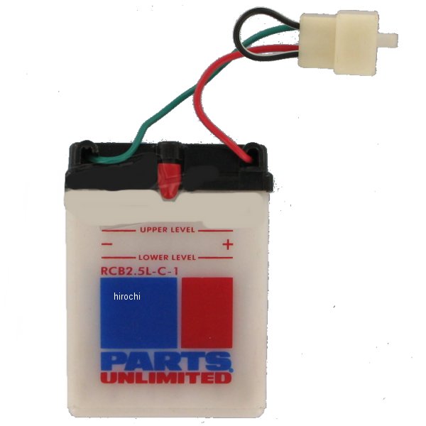 液別 耐久バッテリー 開放型 12V YB2.5L-C-1