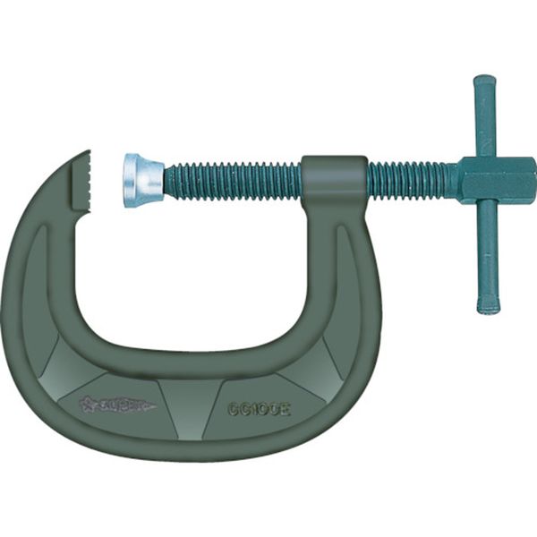 シャコ万力（Ｃ型）１００ＭＭ