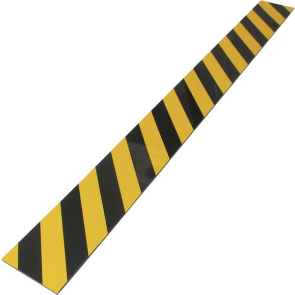 反射トラクッション　８ｍｍＸ１００ｍｍＸ２ｍ　黄／黒