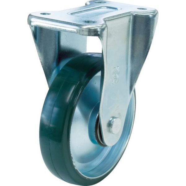 新型プレスキャスター固定車　１５０径ウレタン車輪