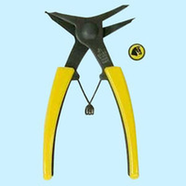 ＫＥＩＢＡ　スナップリングプライヤー（軸穴両用　有効呼径～９ｍｍ）　１２０