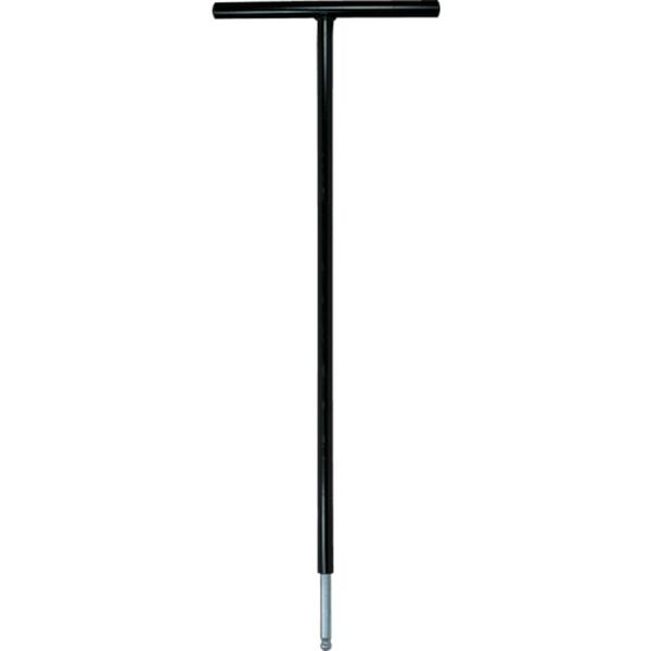 エイト　Ｔ型　六角棒スパナ　テーパーヘッド　鉄ハンドル　首下５００ｍｍ　単品
