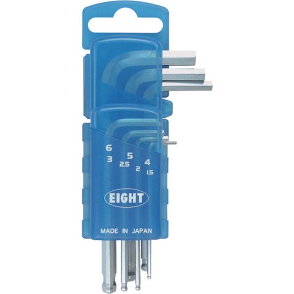 エイト　六角棒スパナ　テーパーヘッド　標準寸法　ドアホルダー　セット