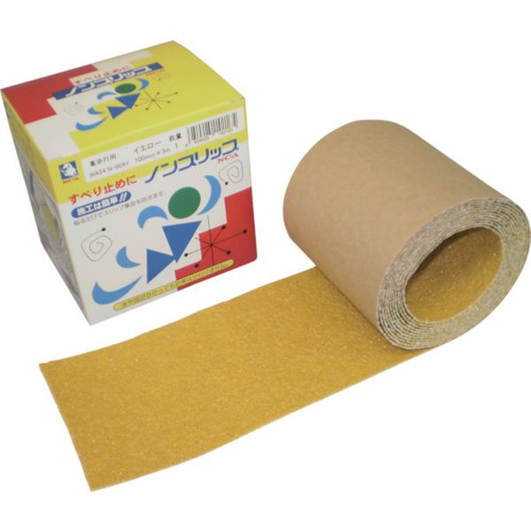 超強力型ノンスリップテープ　１００×３ｍ　黄