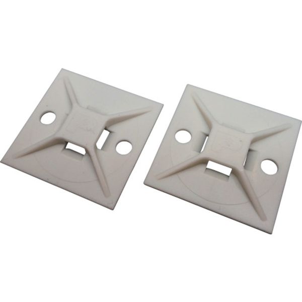 マウントベース　Ｍ３ねじ止め　白