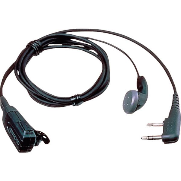 ケンウッド　イヤホン付きクリップマイクロホン