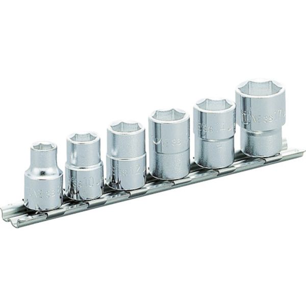 ソケットセット（６角・ホルダー付）　６ｐｃｓ