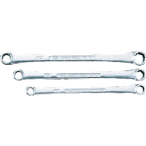 １５°ロングめがねレンチセット［３本組］