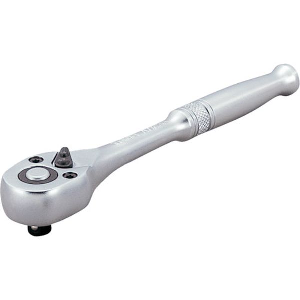 ラチェットハンドル（ホールドタイプ）　６．３５凸　１４０ｍｍ　４８枚歯