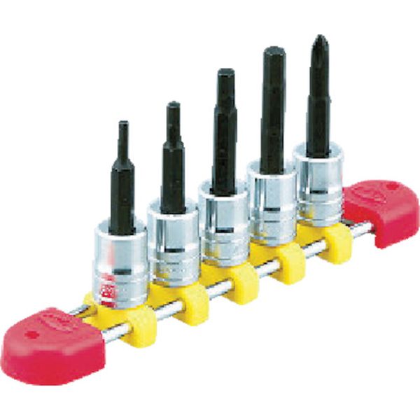 ６．３ｓｑ．ヘキサゴンビットソケットセット［５コ組］