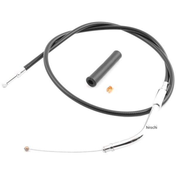 スロットルケーブル 29.5インチ 黒 29.5インチ ステンレス 02年-10年 VRSCA、09年以降 VRSCF
