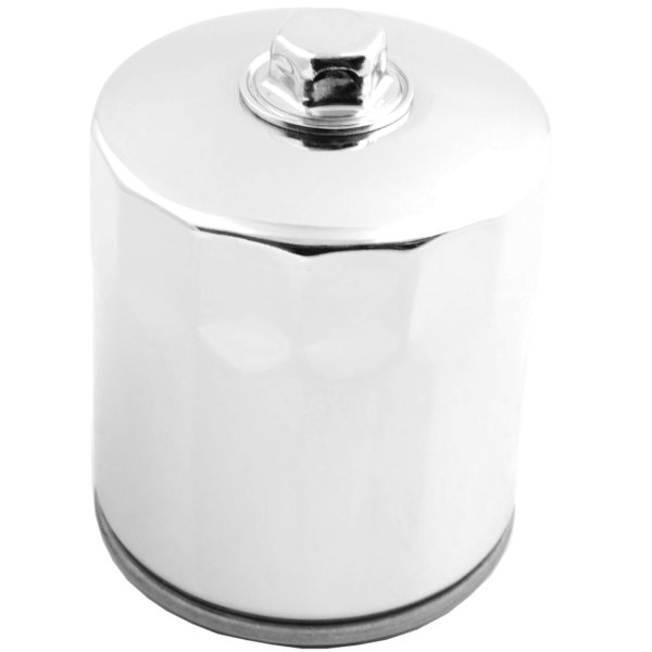 オイルフィルター 磁石入り/ボルト付き Twin Cam 63798-99 クローム