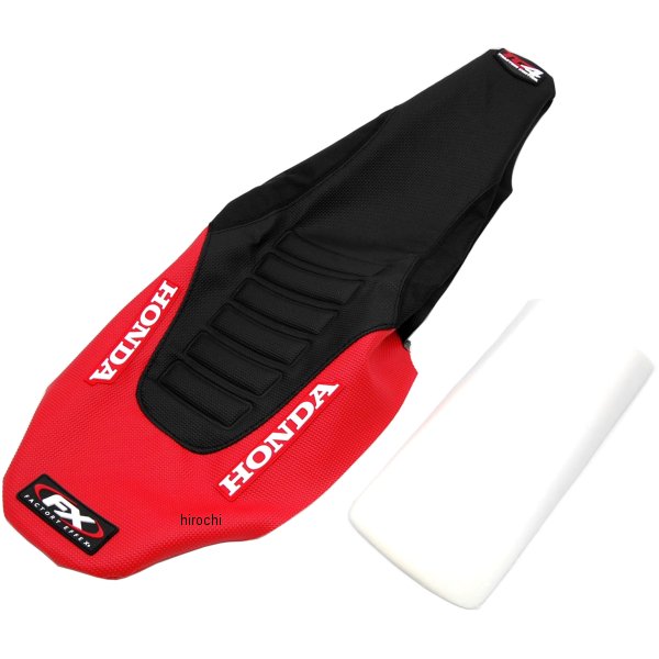 【セール特価】 シートカバー グリッパー TC4 13年以降 CRF450R/250 赤 (バンプ有)