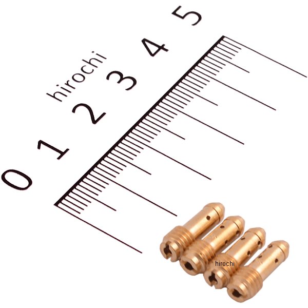 【セール特価】 パイロットジェット ミクニ BS CVキャブ用 ブリード式 (4個入り) #55