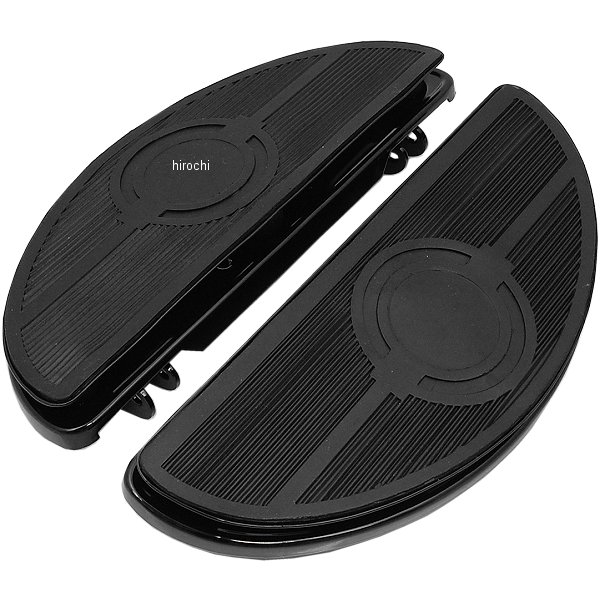 ドライバーフットボード ハーフムーン 防振 黒