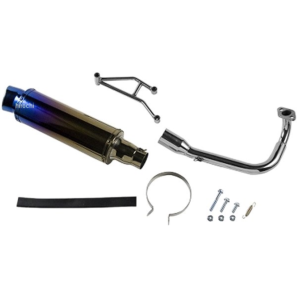 マフラー カスタム用 ズーマー チタンルック