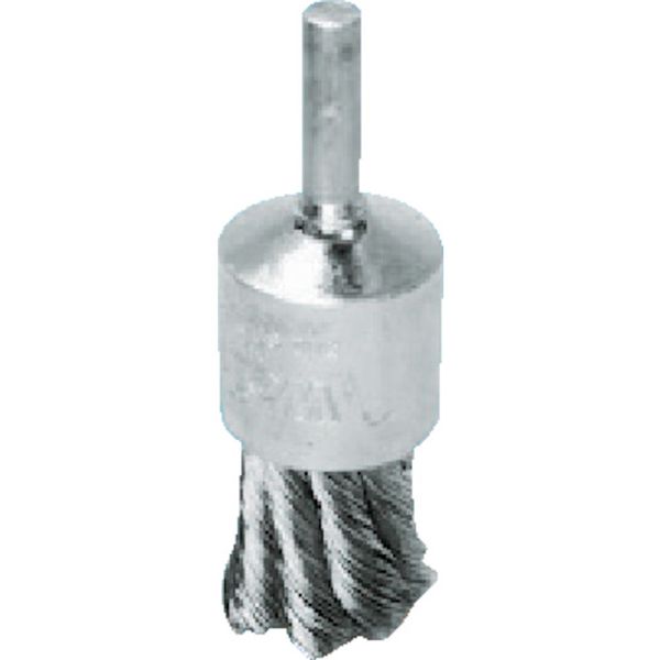 バーテック　ワイラーノット軸付エンドブラシＳＵＳ０．３５