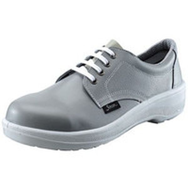 安全靴　短靴　７５１１グレー　２３．５ｃｍ